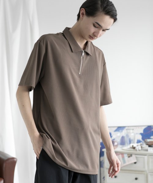 aimoha(aimoha（アイモハ）)/aimoha MENFUNCTIONAL POLO SHIRT ファンクショナルポロシャツ吸水速乾/img10