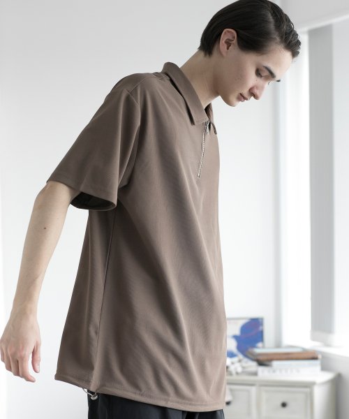 aimoha(aimoha（アイモハ）)/aimoha MENFUNCTIONAL POLO SHIRT ファンクショナルポロシャツ吸水速乾/img11