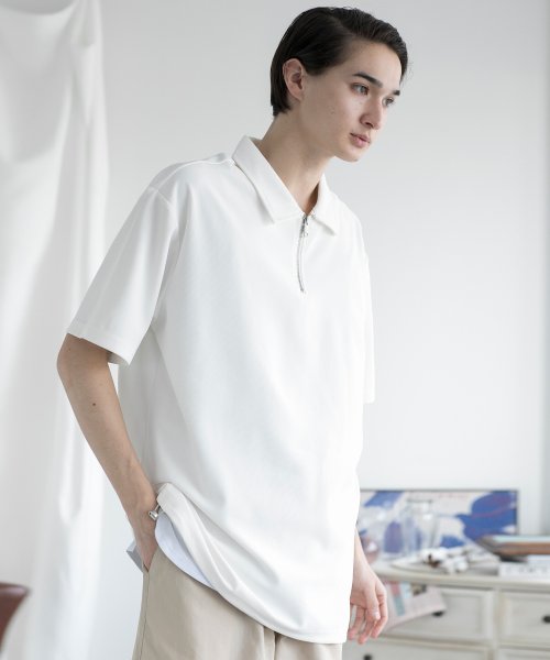 aimoha(aimoha（アイモハ）)/aimoha MENFUNCTIONAL POLO SHIRT ファンクショナルポロシャツ吸水速乾/img24