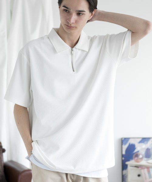 aimoha(aimoha（アイモハ）)/aimoha MENFUNCTIONAL POLO SHIRT ファンクショナルポロシャツ吸水速乾/img25