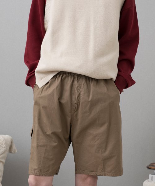 aimoha(aimoha（アイモハ）)/aimoha MENBASIC CARGO SHORTS べシックカーゴショートパンツ/img01