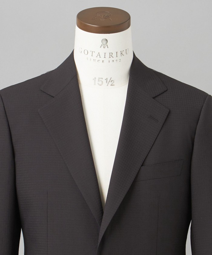 DORMEUIL】トロピカルアマデウス スーツ（ブラック）(506030563