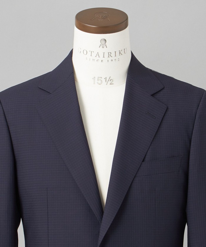 DORMEUIL】トロピカルアマデウス スーツ（ネイビー）(506030564