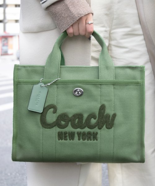 COACH(コーチ)/COACH コーチ CARGO TOTE カーゴ トート バッグ 斜めがけ ショルダー バッグ 2WAY A4可/img01