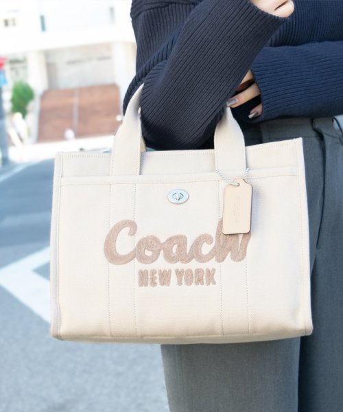 COACH(コーチ)/COACH コーチ CARGO TOTE カーゴ トート バッグ 斜めがけ ショルダー バッグ 2WAY A4可/img03