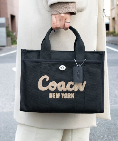 COACH(コーチ)/COACH コーチ CARGO TOTE カーゴ トート バッグ 斜めがけ ショルダー バッグ 2WAY A4可/img04