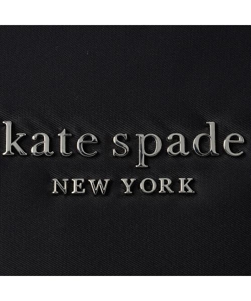 kate spade ケイトスペード リュックサック KD085 001 kate spade リュックサック KD085 ブラック BLACK ファスナーポケット×1