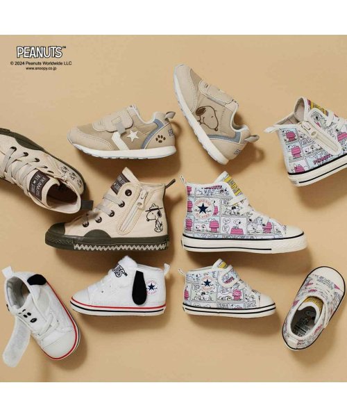 CONVERSE(CONVERSE)/コンバース CONVERSE キッズ スニーカー ベビー オールスター N ピーナツ CP SP V－1 スヌーピー CO－BBASNPNTSV1/img02