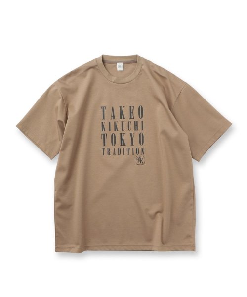 TAKEO KIKUCHI(タケオキクチ)/【プリントT/日本製】メッセージ プリント Tシャツ/img01
