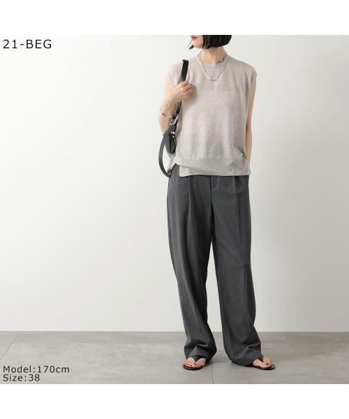 C.T.plage ベスト CT24129 リネン メッシュ plage ベスト CT24129 リネン