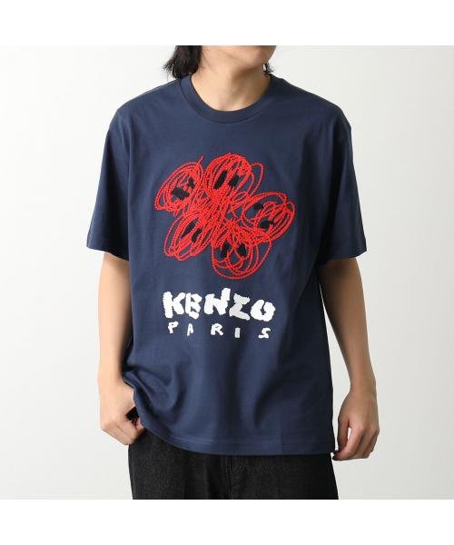 KENZO(ケンゾー)/KENZO Tシャツ PFE55TS2734SG DRAWN VARSITY/img05