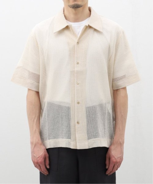 EDIFICE(エディフィス)/【Sefr / セファー】NOAM SHIRT BEIGE WINDOWPANE/img02