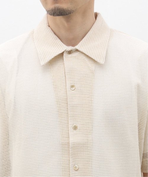 EDIFICE(エディフィス)/【Sefr / セファー】NOAM SHIRT BEIGE WINDOWPANE/img05