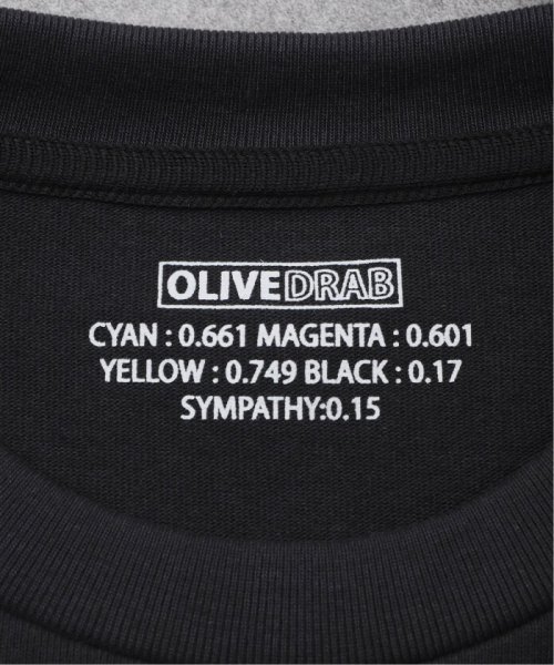 B.C STOCK(ベーセーストック)/OLIVEDRAB サイドジップ クルーネックTシャツ/img19