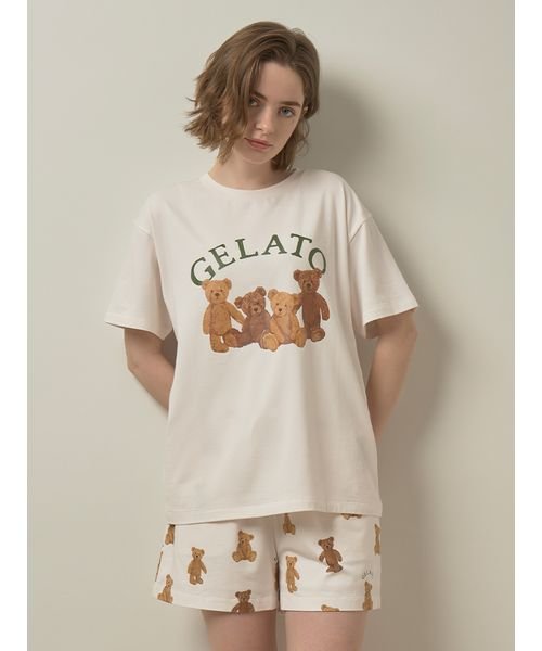 gelato pique(gelato pique)/ベア柄ショートパンツ/img05