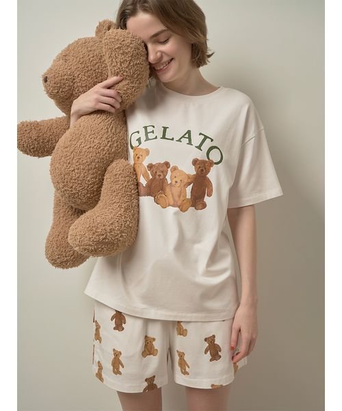 gelato pique(gelato pique)/ベアワンポイントTシャツ/img08