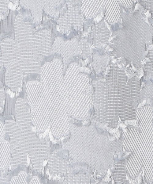 マーガレットカットジャカード フレアギャザーワンピース 