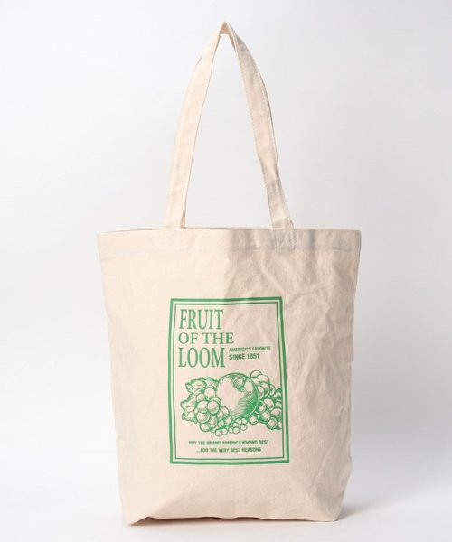 FRUIT OF THE LOOM(フルーツオブザルーム)/FRUIT OF THE LOOM FFGS SOUVENIR TOTE BAG Atype / フルーツオブザルーム トートバッグ A4サイズ収納可能 /img08