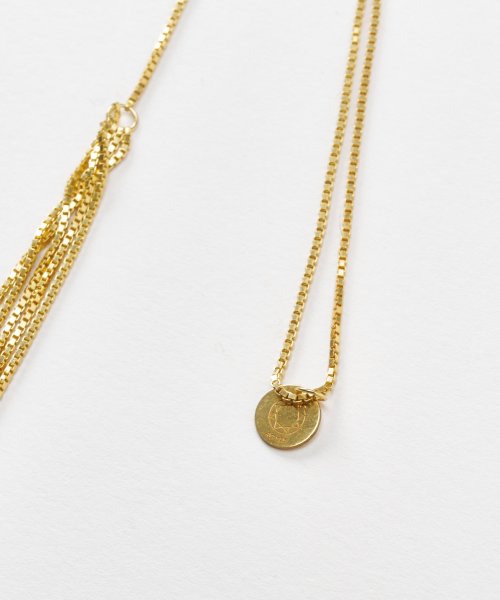 【SASKIA DIEZ/サスキアディツ】レイヤードネックレス ゴールド SASKIA DIEZ/サスキアディツ