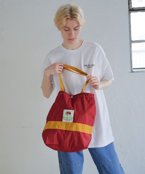 FRUIT OF THE LOOM(フルーツオブザルーム)/FRUIT OF THE LOOM NYLON TOTEBAG L/img12