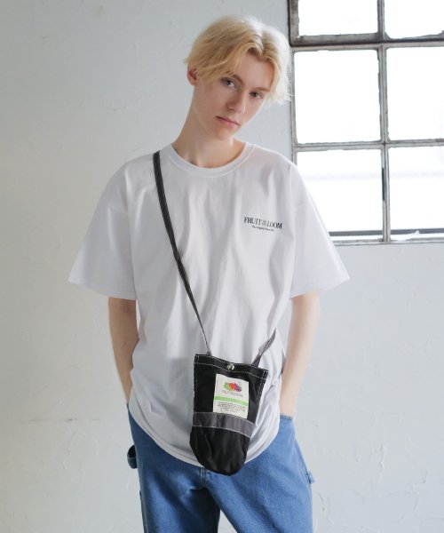 FRUIT OF THE LOOM(フルーツオブザルーム)/FRUIT OF THE LOOM/フルーツオブザルーム　NYLON SHOULDERBAG Ssize / ミニバッグ ショルダー コンパクト ナイロン /img06