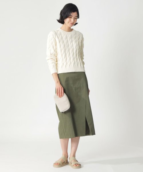 ECOALF WOMEN(ECOALF WOMEN)/TIL ケーブルニット / TIL KNITTED SWEATER/img01