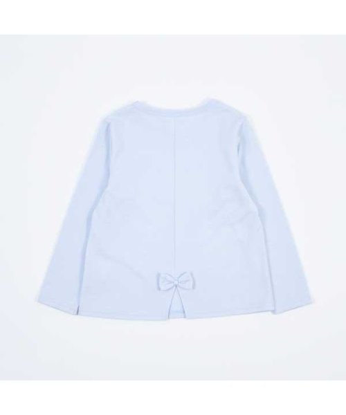 KP(ケーピー)/KP(ケーピー)リボン刺繍の長袖Tシャツ(110～130)/img01