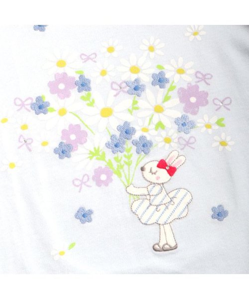 KP(ケーピー)/KP(ケーピー)mimiちゃんとブーケの長袖Tシャツ(100～130)/img03