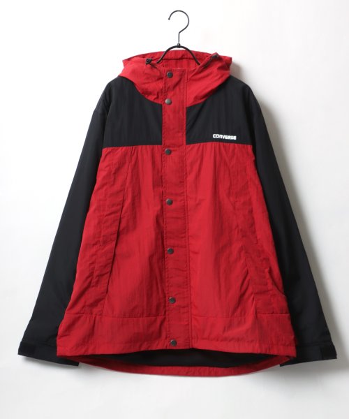 LAZAR(ラザル)/【Lazar】CONVERSE/コンバース Mountain Parka/撥水 マウンテンパーカー/アノラック/ナイロンジャケット レディース メンズ/img01