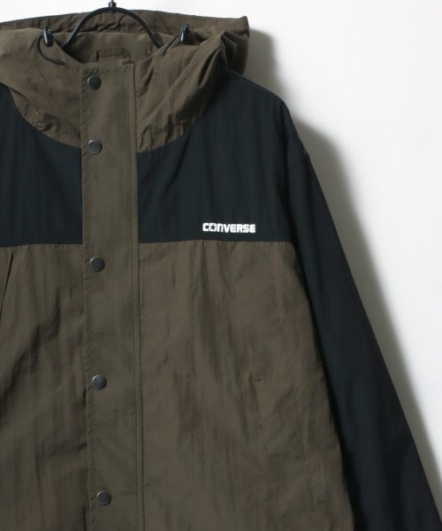 LAZAR(ラザル)/【Lazar】CONVERSE/コンバース Mountain Parka/撥水 マウンテンパーカー/アノラック/ナイロンジャケット レディース メンズ/img05