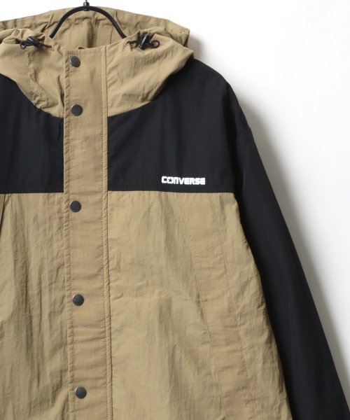 LAZAR(ラザル)/【Lazar】CONVERSE/コンバース Mountain Parka/撥水 マウンテンパーカー/アノラック/ナイロンジャケット レディース メンズ/img12