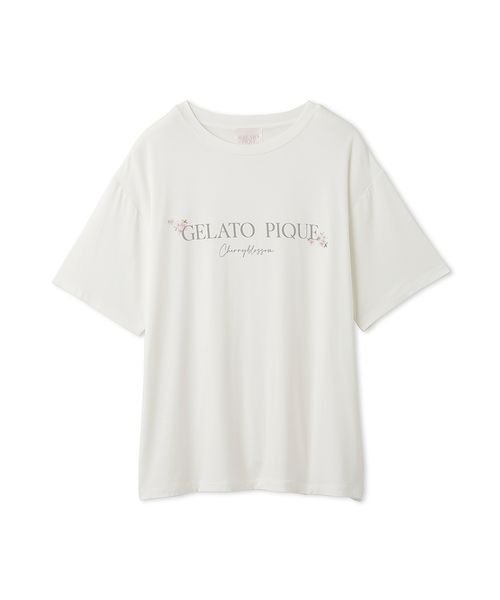 gelato pique(gelato pique)/【SAKURA】ワンポイントTシャツ/img17