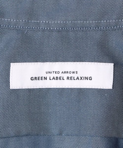 green label relaxing(グリーンレーベルリラクシング)/エブリット オックスフォード ムジ バンドカラー シャツ －イージーアイロン－/img20