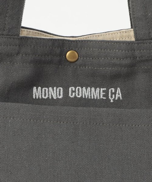 MONO COMME CA(モノコムサ)/ロゴ刺しゅう ミニトート/img21