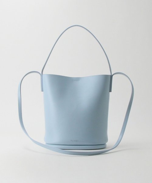 【一部別注】＜YAHKI＞ソフト ダブルフェイス ボトル ショルダーバッグ －2WAY－ 