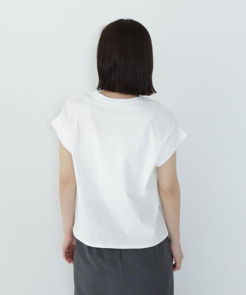 NATURAL BEAUTY BASIC(ナチュラルビューティーベーシック)/切替スリーブロゴTシャツ/img17