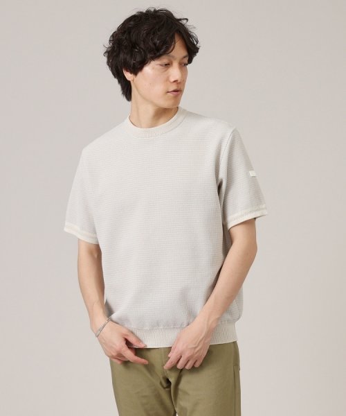 TAKEO KIKUCHI(タケオキクチ)/【Made in JAPAN】和紙 ボーダーニットTシャツ/img22