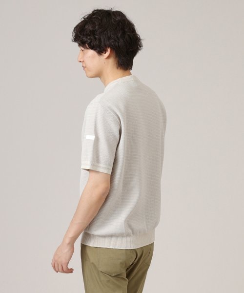 TAKEO KIKUCHI(タケオキクチ)/【Made in JAPAN】和紙 ボーダーニットTシャツ/img23