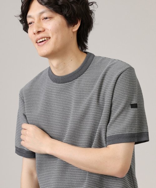 TAKEO KIKUCHI(タケオキクチ)/【Made in JAPAN】和紙 ボーダーニットTシャツ/img30