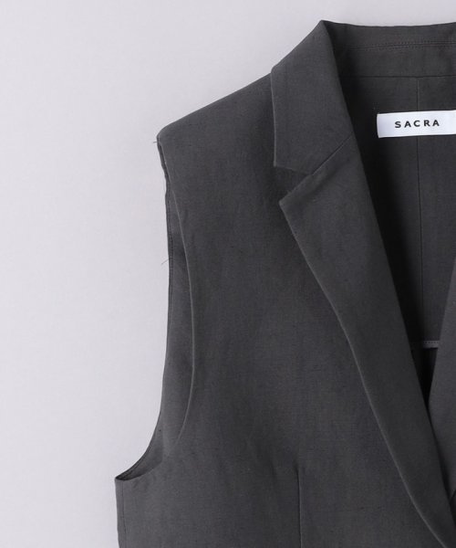 UNITED ARROWS(ユナイテッドアローズ)/＜SACRA＞クロップド  ベスト/img11