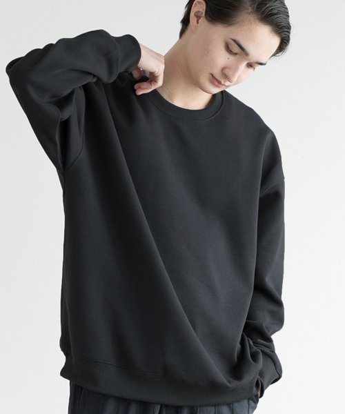 aimoha(aimoha（アイモハ）)/aimoha MENSLIM FIT PULLOVER スリムフィットスウェット/img01