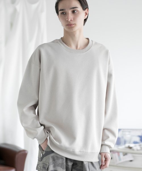 aimoha(aimoha（アイモハ）)/aimoha MENSLIM FIT PULLOVER スリムフィットスウェット/img02