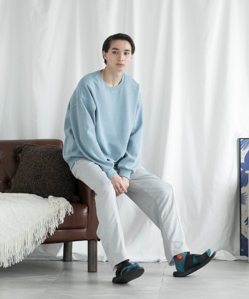 aimoha(aimoha（アイモハ）)/aimoha MENSLIM FIT PULLOVER スリムフィットスウェット/img15