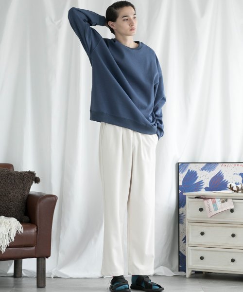 aimoha(aimoha（アイモハ）)/aimoha MENSLIM FIT PULLOVER スリムフィットスウェット/img22