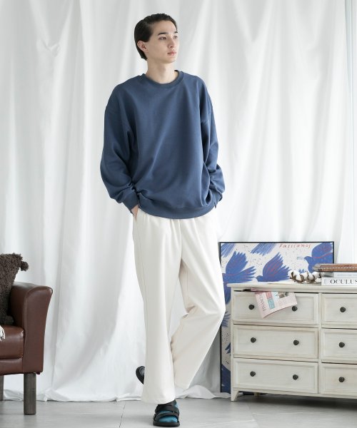 aimoha(aimoha（アイモハ）)/aimoha MENSLIM FIT PULLOVER スリムフィットスウェット/img26