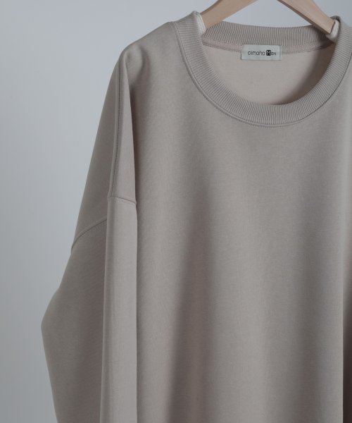 aimoha(aimoha（アイモハ）)/aimoha MENSLIM FIT PULLOVER スリムフィットスウェット/img46