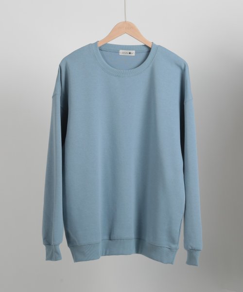 aimoha(aimoha（アイモハ）)/aimoha MENSLIM FIT PULLOVER スリムフィットスウェット/img49