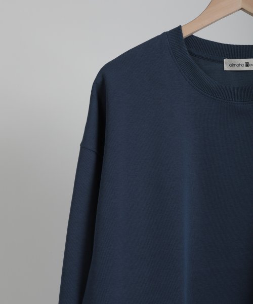 aimoha(aimoha（アイモハ）)/aimoha MENSLIM FIT PULLOVER スリムフィットスウェット/img57