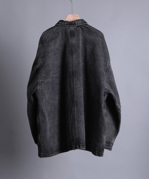 aimoha(aimoha（アイモハ）)/【aimoha neo】VINTAGE PROCESSED LOOSE FIT JACKET/img20