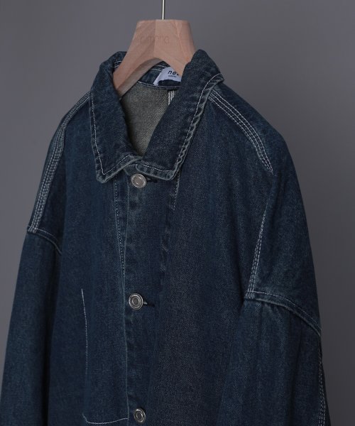 aimoha(aimoha（アイモハ）)/【aimoha neo】VINTAGE PROCESSED LOOSE FIT JACKET/img23